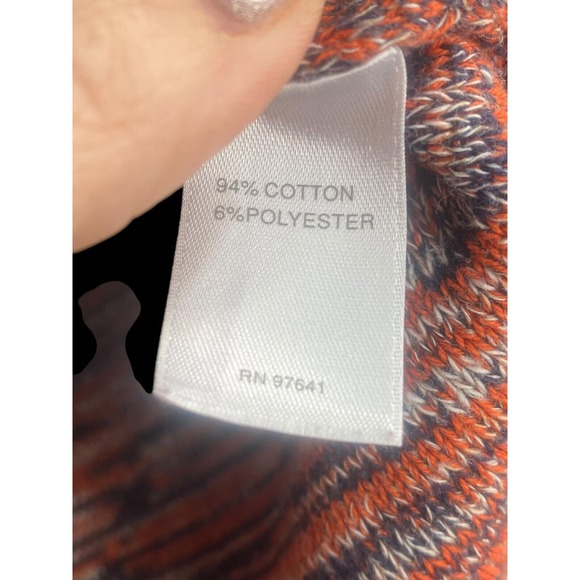 Pure Jill J Jill women's sweater Space Dyed Pullover Campari Boho V-Neck size XL - Picture 4 of 7